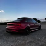 Ravoony Plus Matte Chrome Romanee Red Vinyl Car Wrap