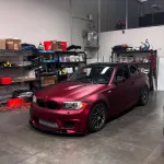 Ravoony Plus Matte Chrome Romanee Red Vinyl Car Wrap