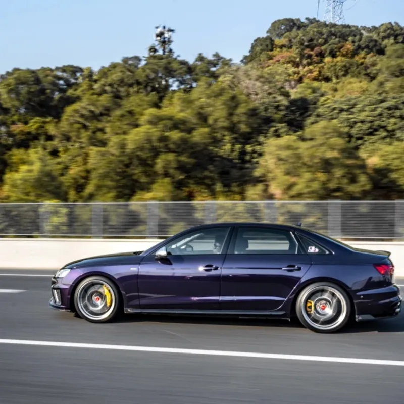 Ravoony Plus Gloss Ghost Midnight Purple Car Vinyl Wrap
