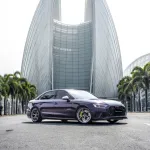 Ravoony Plus Gloss Ghost Midnight Purple Car Vinyl Wrap