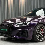Ravoony Plus Gloss Ghost Midnight Purple Car Vinyl Wrap