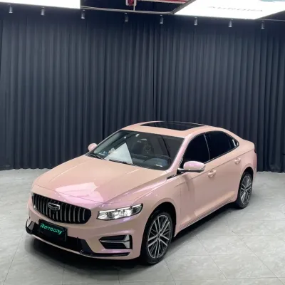 Ravoony Plus Twin Magic Pink Car Vinyl Wrap 02