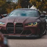 Ravoony Plus Ultra-Matte Wine Red Car Wrap