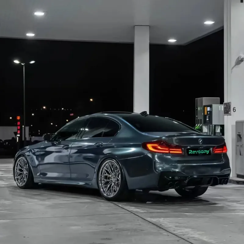 Ravoony Basic Glossy Metallic Emerald Green Car Wrap