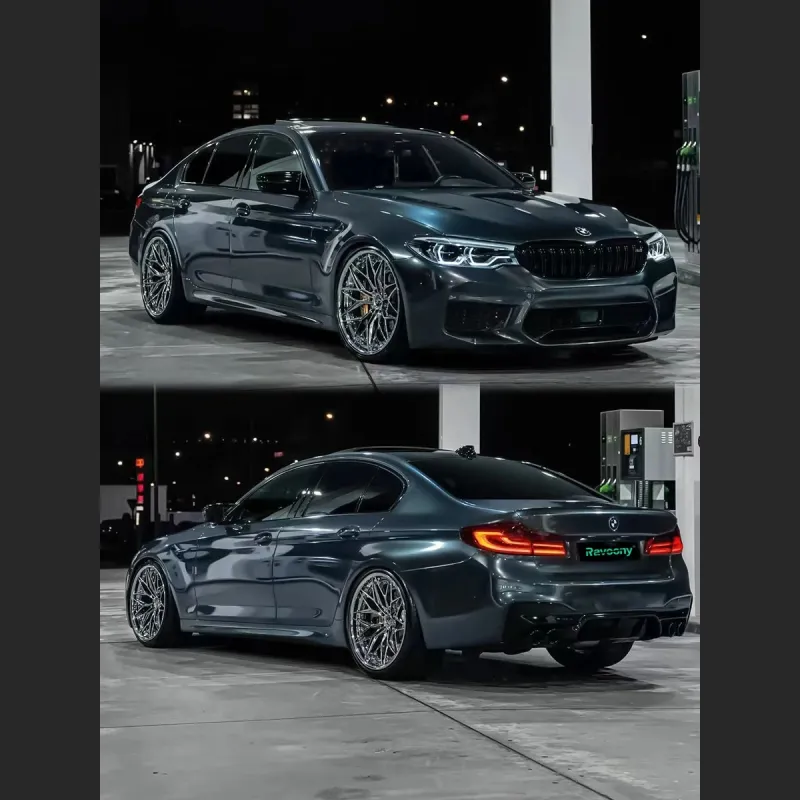 Ravoony Basic Glossy Metallic Emerald Green Car Wrap
