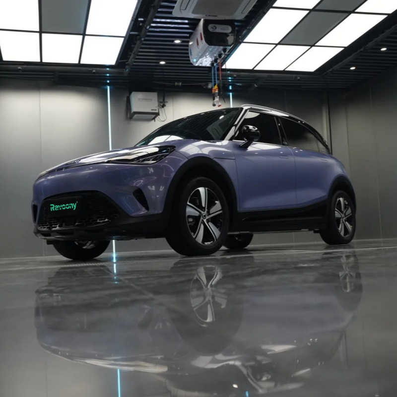 Ravoony Basic Glossy Glacier Mist Violet Car Wrap