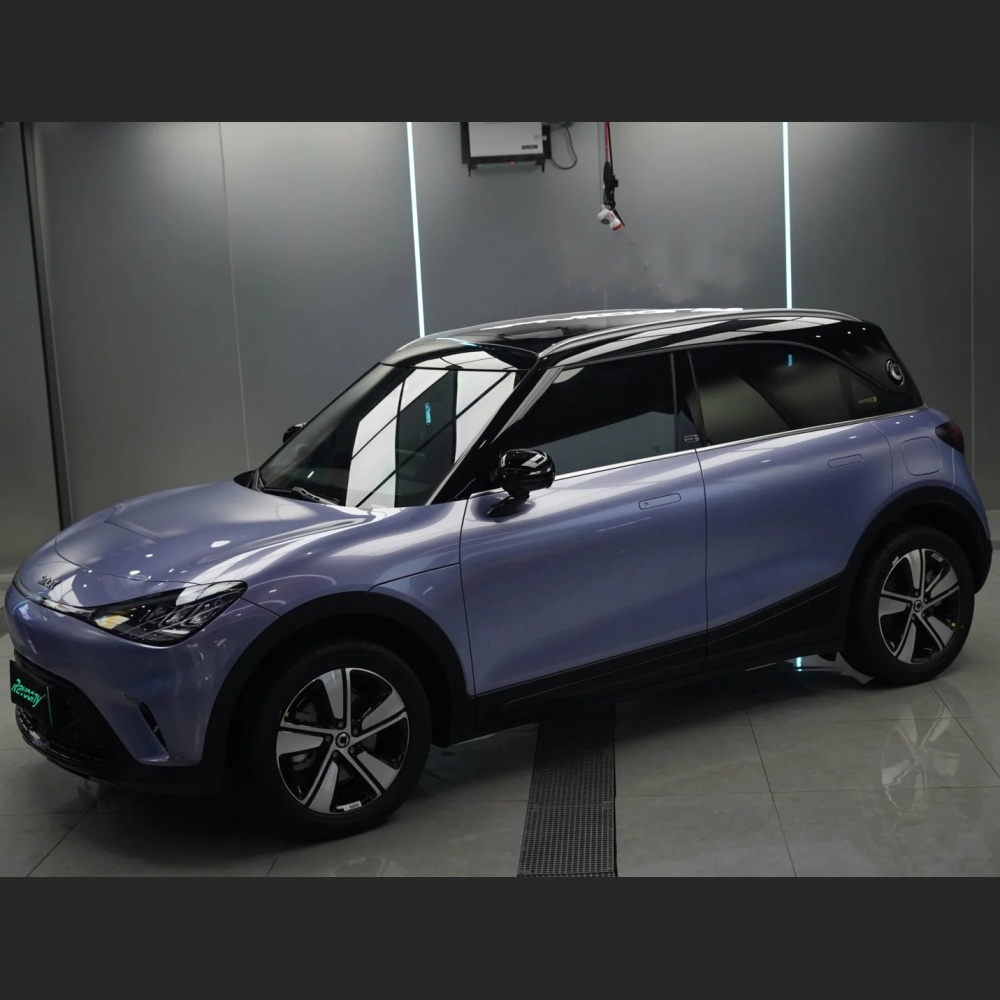 Ravoony Basic Glossy Glacier Mist Violet Car Wrap