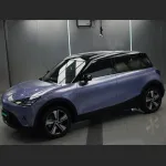 Ravoony Basic Glossy Glacier Mist Violet Car Wrap