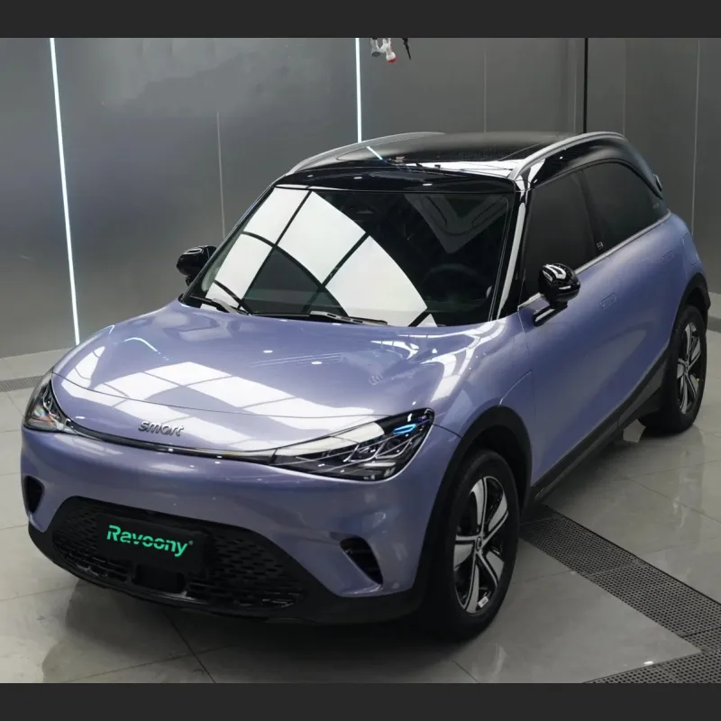 Ravoony Basic Glossy Glacier Mist Violet Car Wrap