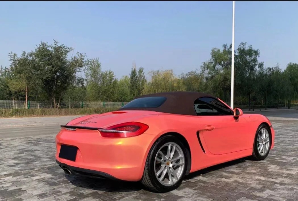 Ravoony Plus Gloss Coral Peach Vinyl Wrap