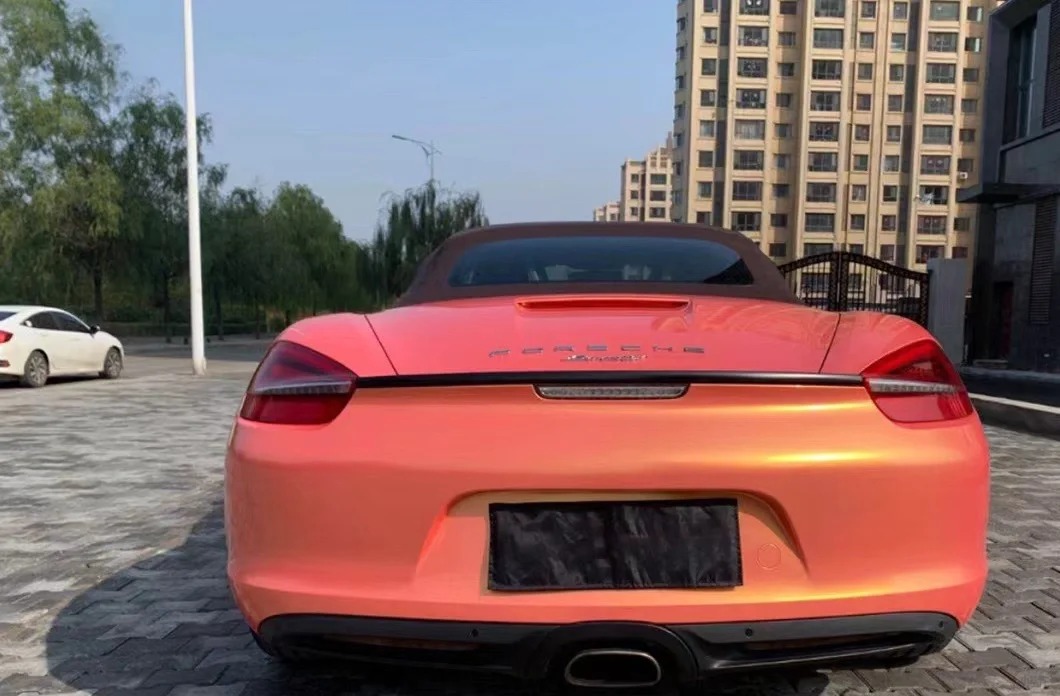 Ravoony Plus Gloss Coral Peach Vinyl Wrap