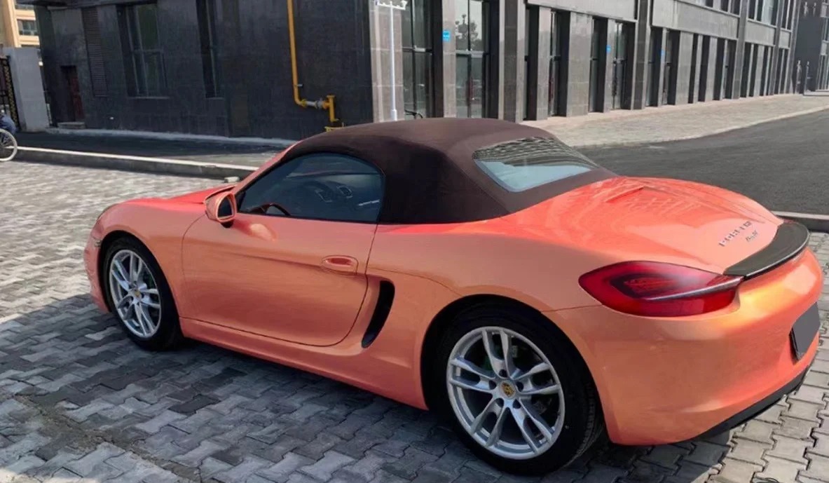 Ravoony Plus Gloss Coral Peach Vinyl Wrap