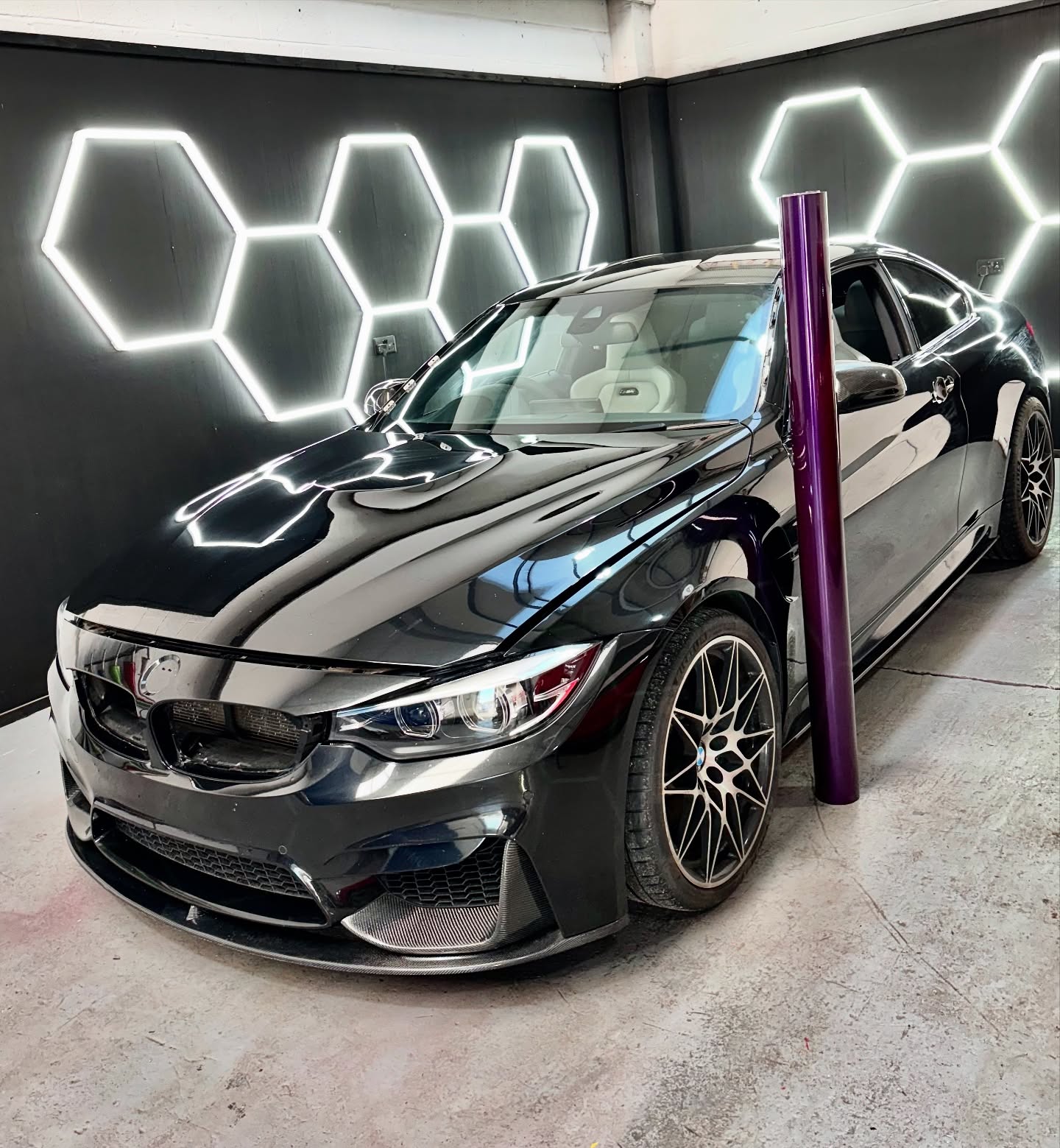 Ravoony Pro TPU Gloss Metallic Midnight Purple PPF Film