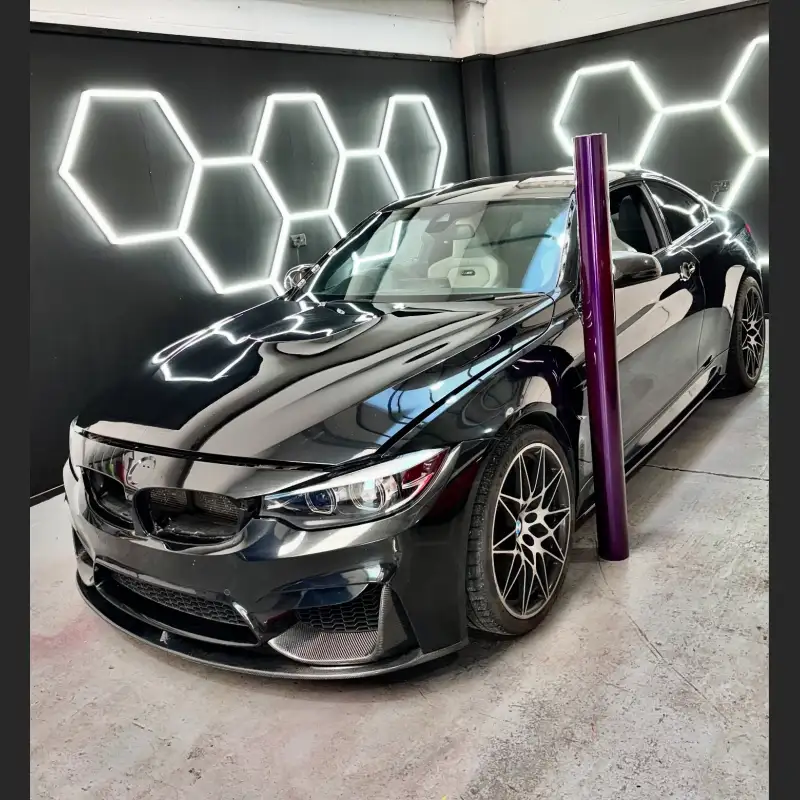 Ravoony Pro TPU Gloss Metallic Midnight Purple PPF Film