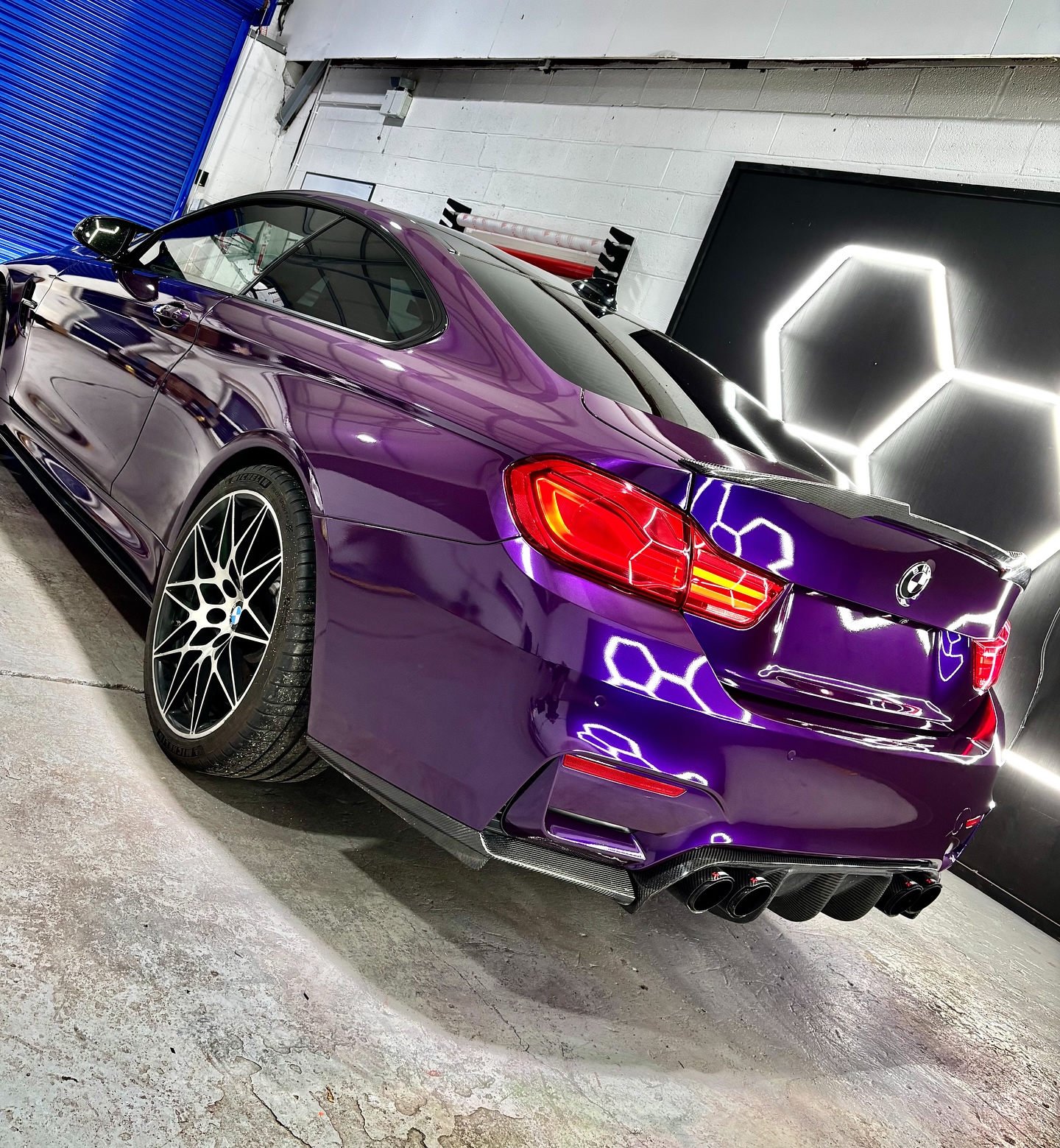 Ravoony Pro TPU Gloss Metallic Midnight Purple PPF Film