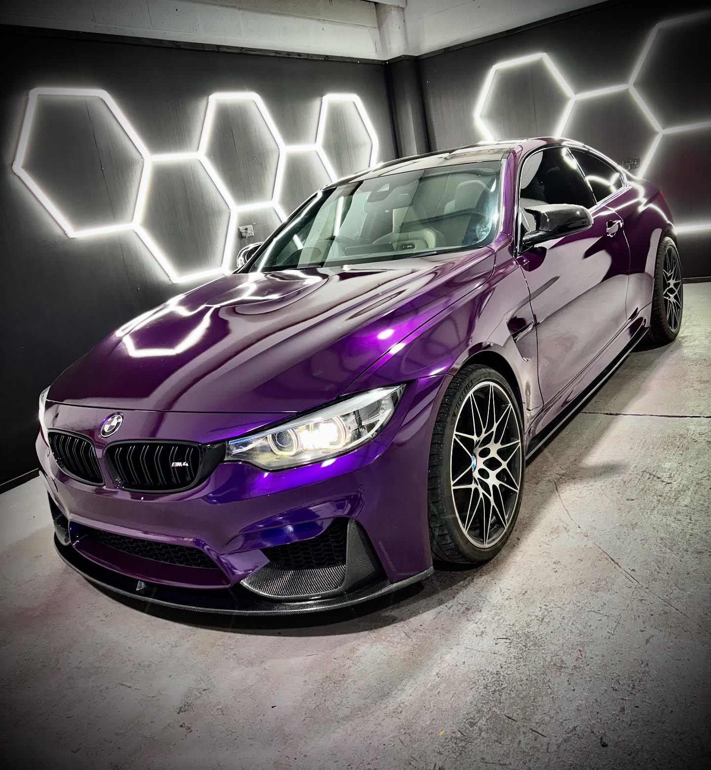 Ravoony Pro TPU Gloss Metallic Midnight Purple PPF Film