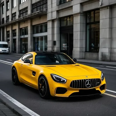 Ravoony Plus Gloss Sparkle Sunflower Yellow Vinyl Wrap 02