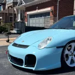 Time-limited Sale Ravoony Plus Glossy Crystal Glacier Blue Car Wrap