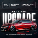Ravoony Plus Gloss Midnight Blue Car Vinyl Wrap