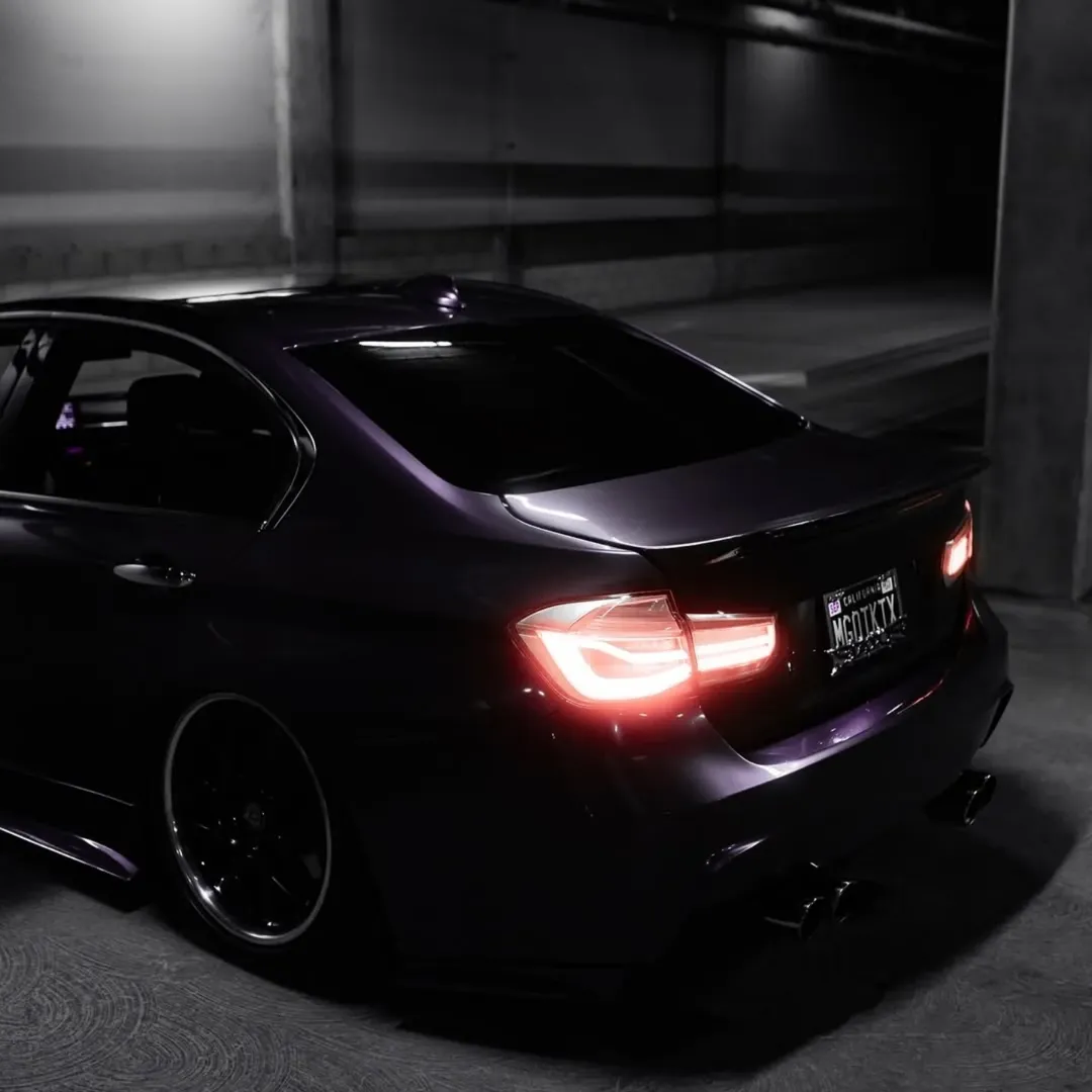 Ravoony Plus PET Gloss Metallic Rosemary Purple Car Wrap