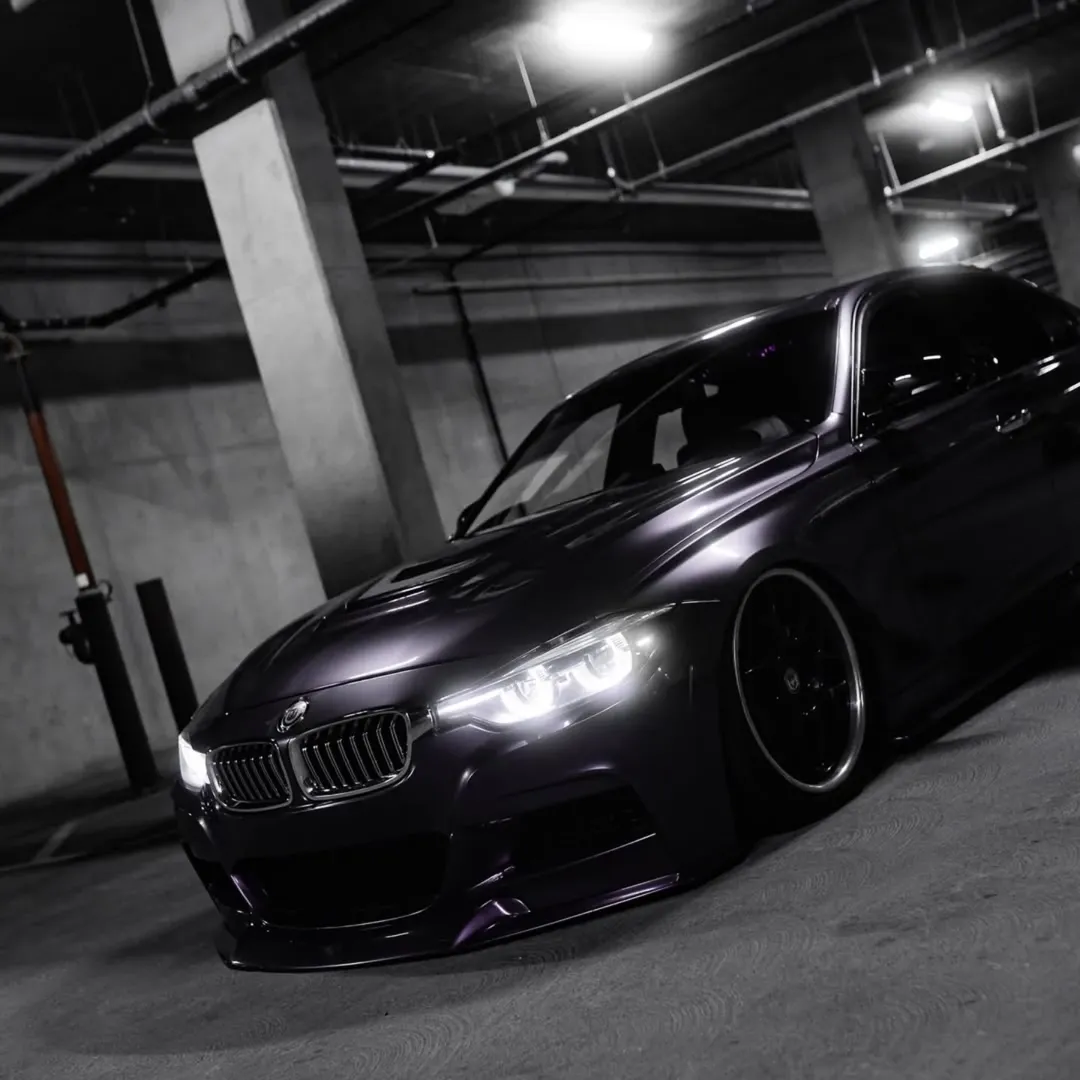 Ravoony Plus PET Gloss Metallic Rosemary Purple Car Wrap