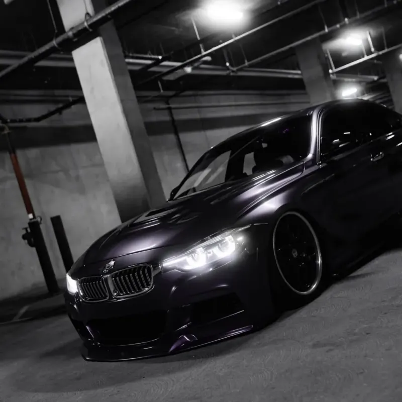 Ravoony Plus PET Gloss Metallic Rosemary Purple Car Wrap