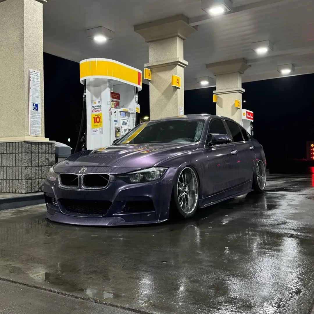 Ravoony Plus PET Gloss Metallic Rosemary Purple Car Wrap