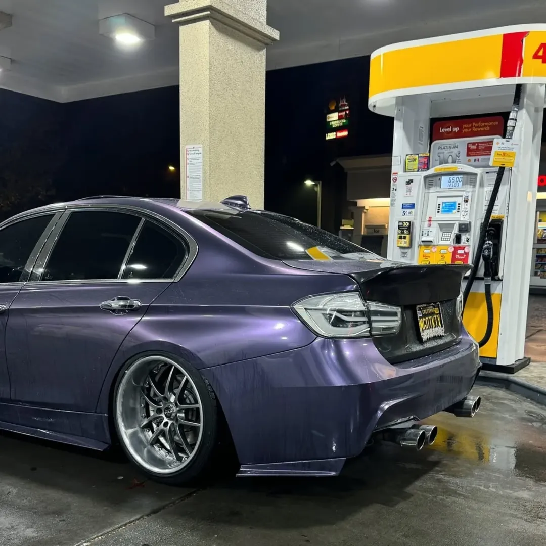 Ravoony Plus PET Gloss Metallic Rosemary Purple Car Wrap