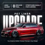 Ravoony Plus PET Satin Black Car Wrap