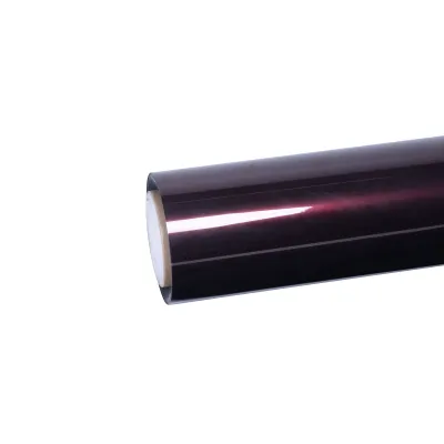 Ravoony Plus Gloss Black Rose Vinyl Wrap 02