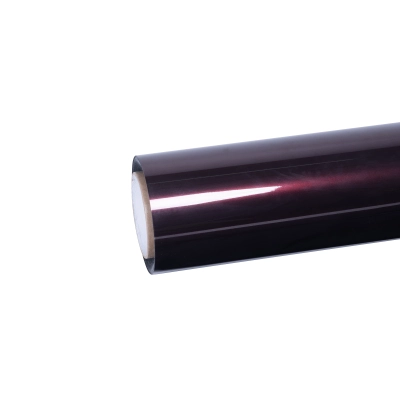 Ravoony Plus Gloss Black Rose Vinyl Wrap 01