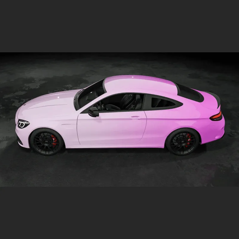 Ravoony Plus Customized Pink Gradient Vinyl Wrap
