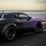 Ravoony Plus Customized Purple Black Gradient Car Wrap
