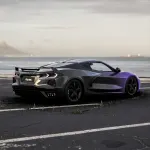 Ravoony Plus Customized Purple Black Gradient Car Wrap