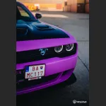 Ravoony Plus Customized Pink Blue Gradient Vinyl Wrap