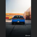 Ravoony Plus Customized Pink Blue Gradient Vinyl Wrap