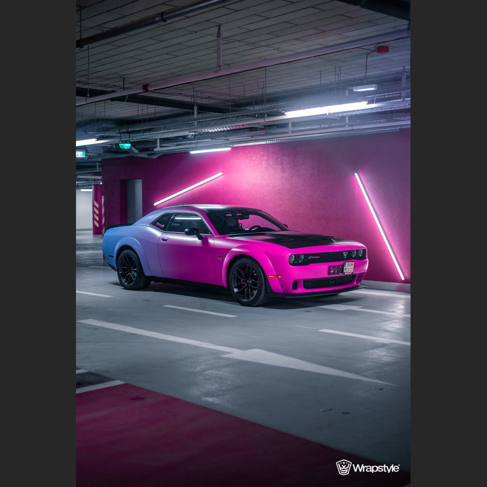 Ravoony Plus Customized Pink Blue Gradient Vinyl Wrap