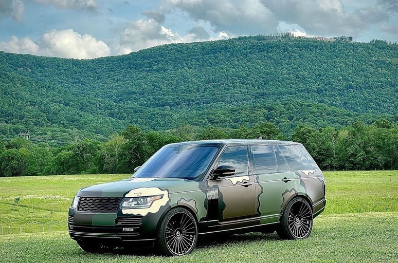 Ravoony Plus Customized Young Dolph Camo Wrap