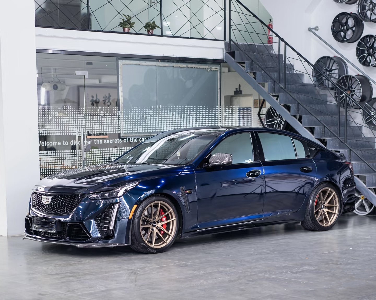 Ravoony Plus Gloss Ghost Midnight Blue Car Vinyl Wrap