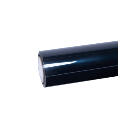 Ravoony Plus Gloss Ghost Midnight Blue Car Vinyl Wrap 01