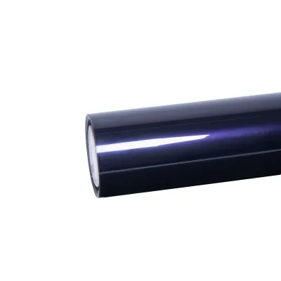Ravoony Plus Gloss Midnight Purple Car Vinyl Wrap 02