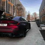 Ravoony Plus Matte Chrome Romanee Red Vinyl Car Wrap