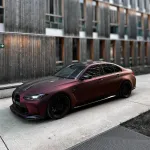 Ravoony Plus Matte Chrome Romanee Red Vinyl Car Wrap