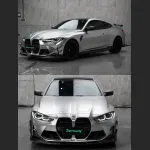Ravoony Plus Matte Chrome Alexander Silver Metallic Vinyl Wrap