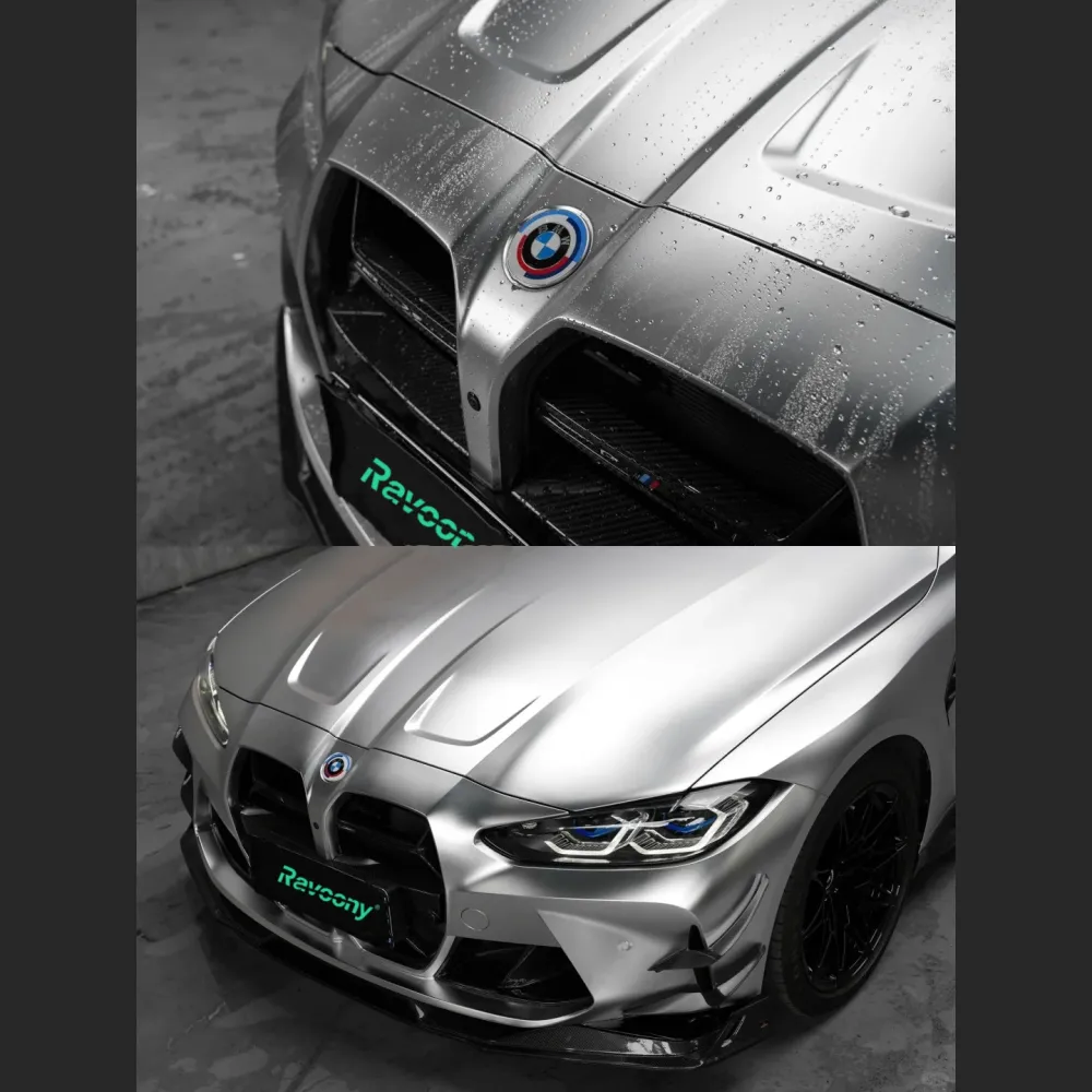 Ravoony Plus Matte Chrome Alexander Silver Metallic Vinyl Wrap