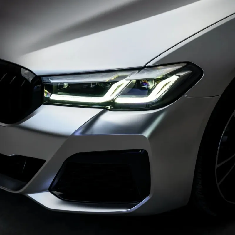 Ravoony Plus Matte Chrome Alexander Silver Metallic Vinyl Wrap