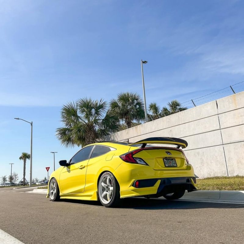 Ravoony Plus Crystal Maize Yellow Car Vinyl Wrap