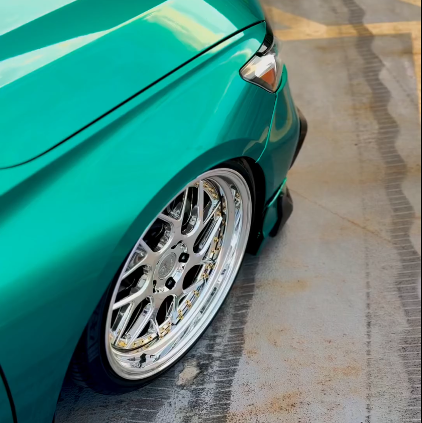 Ravoony Plus Metallic Paint Emerald Green Car Vinyl Wrap