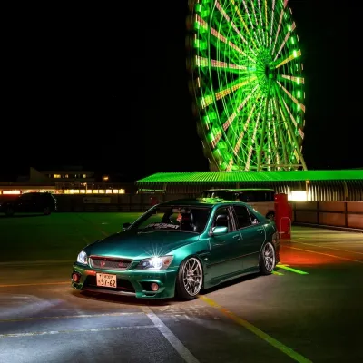 Ravoony Plus Metallic Paint Emerald Green Car Vinyl Wrap 01