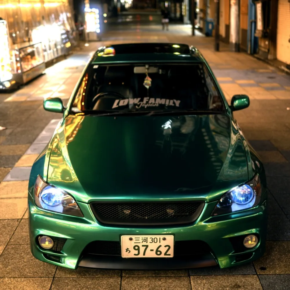 Ravoony Plus Metallic Paint Emerald Green Car Vinyl Wrap